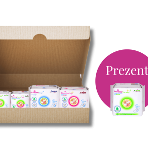 Pudełko menstruacyjne wariacje