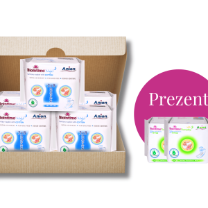 Pudełko menstruacyjne na dobranoc